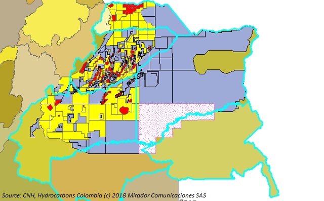 Llanos Orientales oil potential