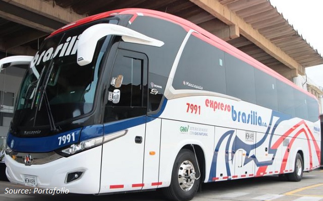 First gas-powered intercity bus « Hydrocarbons Colombia